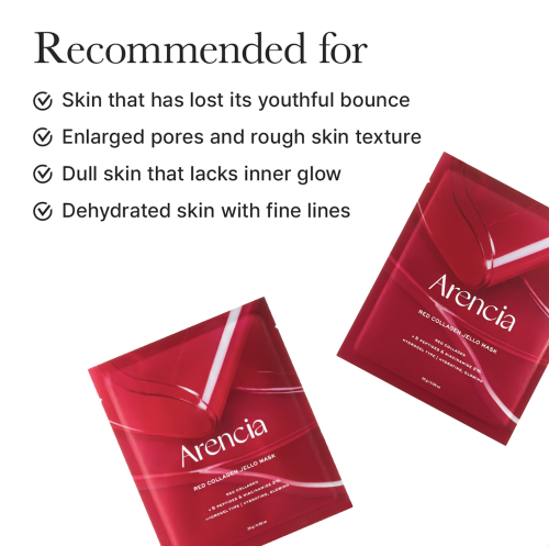 Arencia ������������ �����-���� � ��������� � ����������, Red Collagen Jello Mask ���� 5