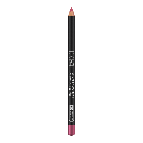 L'OCEAN   ,  08 Romantic Pink, Lip Liner Wood Pencil