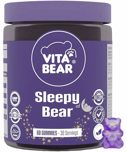 [] Vita Bear         Sleepy Bear 60 Gummies