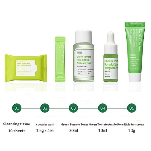 Sungboon Editor  -     , Green Tomato Travel Kit  5
