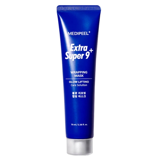 MEDIPEEL ������ �����-����� � �������-��������� � ���������� ������, Extra Super 9 Plus Water Glow Lifting Wrapping Mask