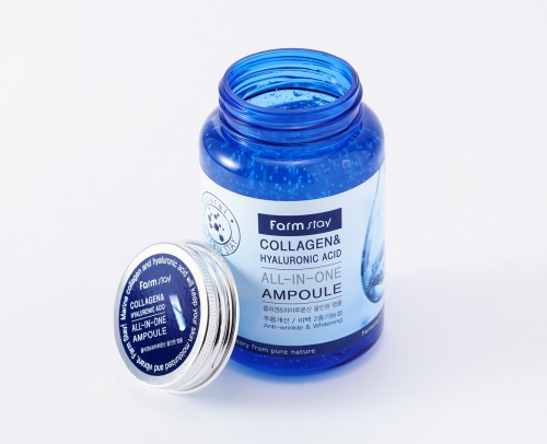 FarmStay      Collagen & hyaluronic acid all-in-one ampoule  4
