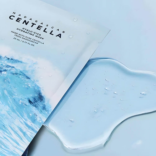 SKIN1004 �������� ����� � ������������ �������� � ���������, Madagascar Centella Hyalu-Cica Hydrating Mask ���� 3