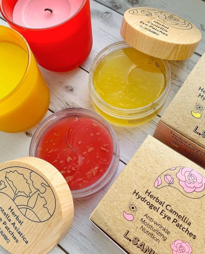 L.Sanic       , Herbal Camellia Hydrogel Eye Patches  3