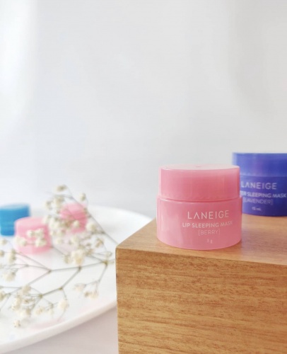 Laneige       Berry lip sleeping mask mini  8