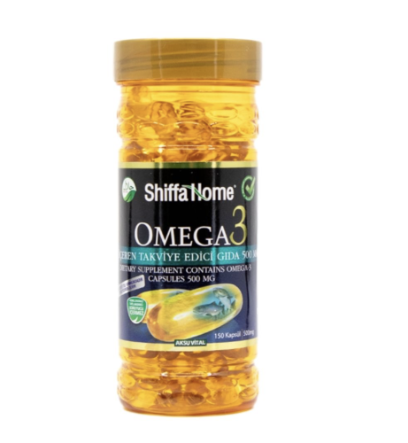 [������] Aksu Vital ������� �����-3 ����� ���, 150 ������, Shiffa Home Omega-3 500 mg 150 capsules
