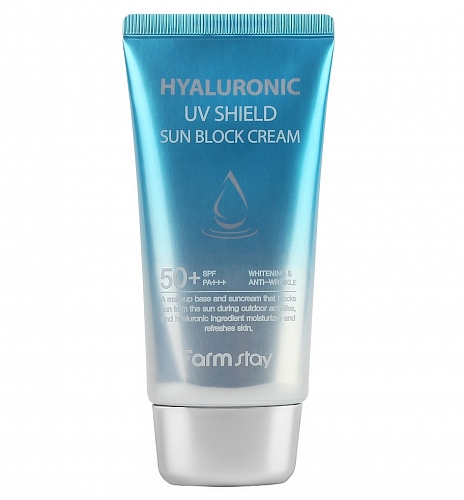 FarmStay        Hyaluronic Uv Shield Sun Block Cream Spf 50+ Pa+++