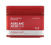 VT -     , 60 , Cosmetics Az Care Toner Pad Azelaic Acid