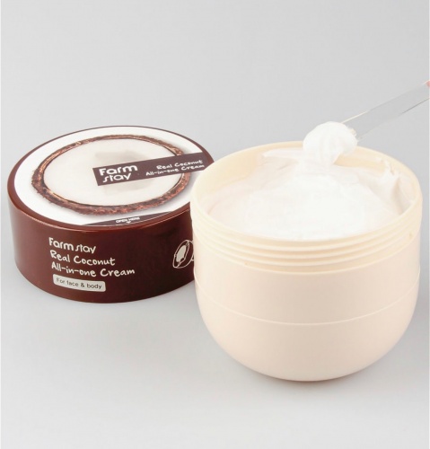 FarmStay          Real coconut all-in-one cream face & body  4